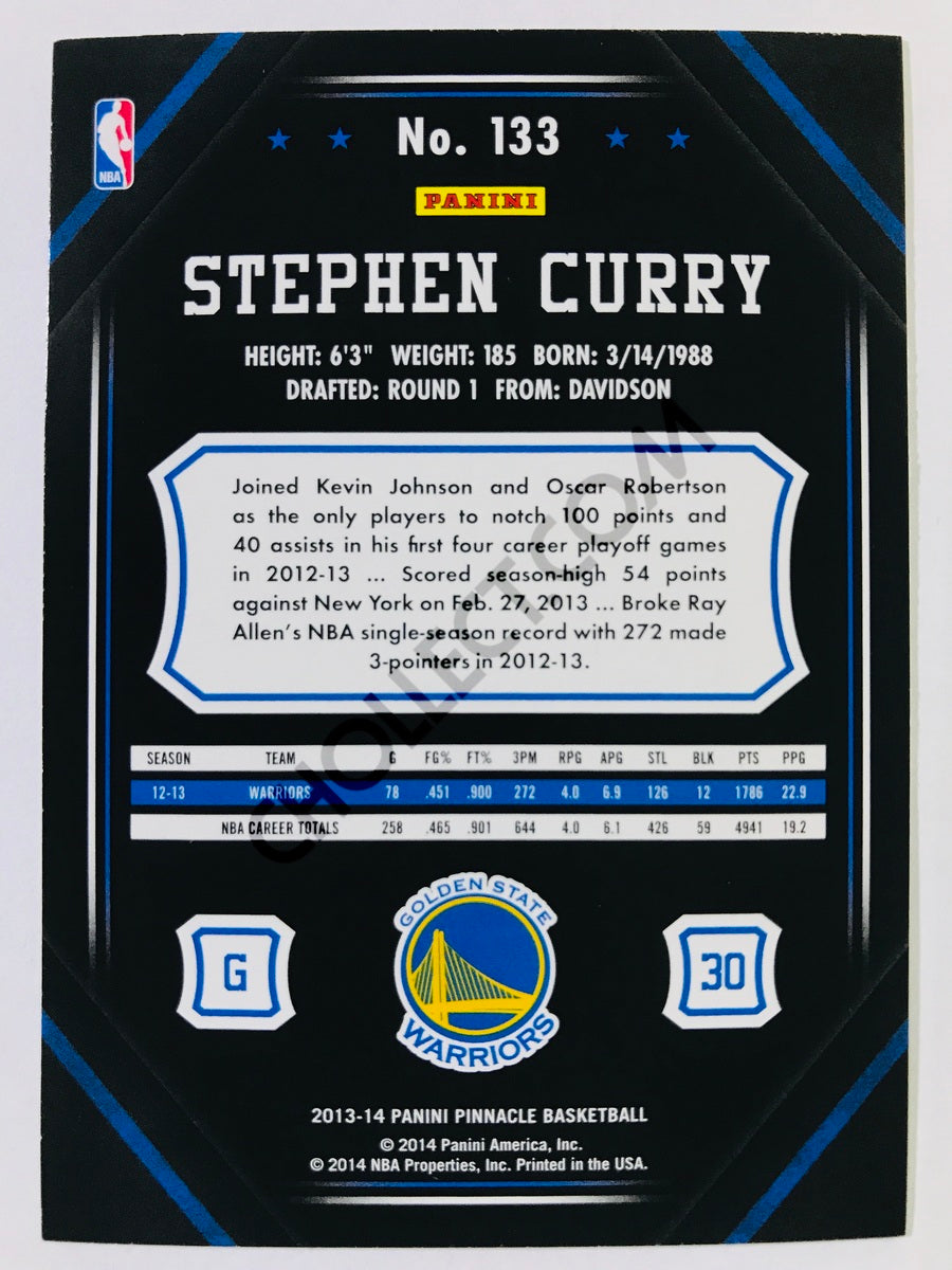 Stephen Curry - Golden State Warriors 2013-14 Panini Pinnacle #133