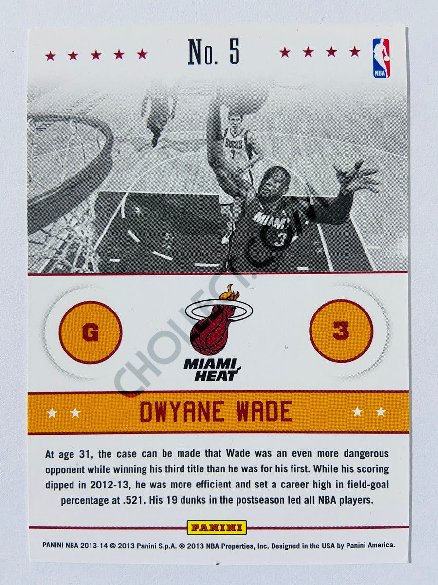 Dwyane Wade - Miami Heat 2013-14 Panini Panini #5