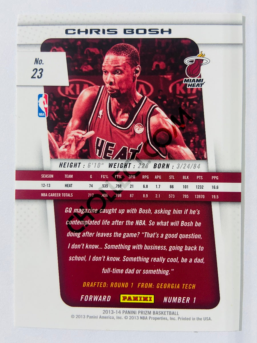 Chris Bosh - Miami Heat 2013-14 Panini Prizm #23