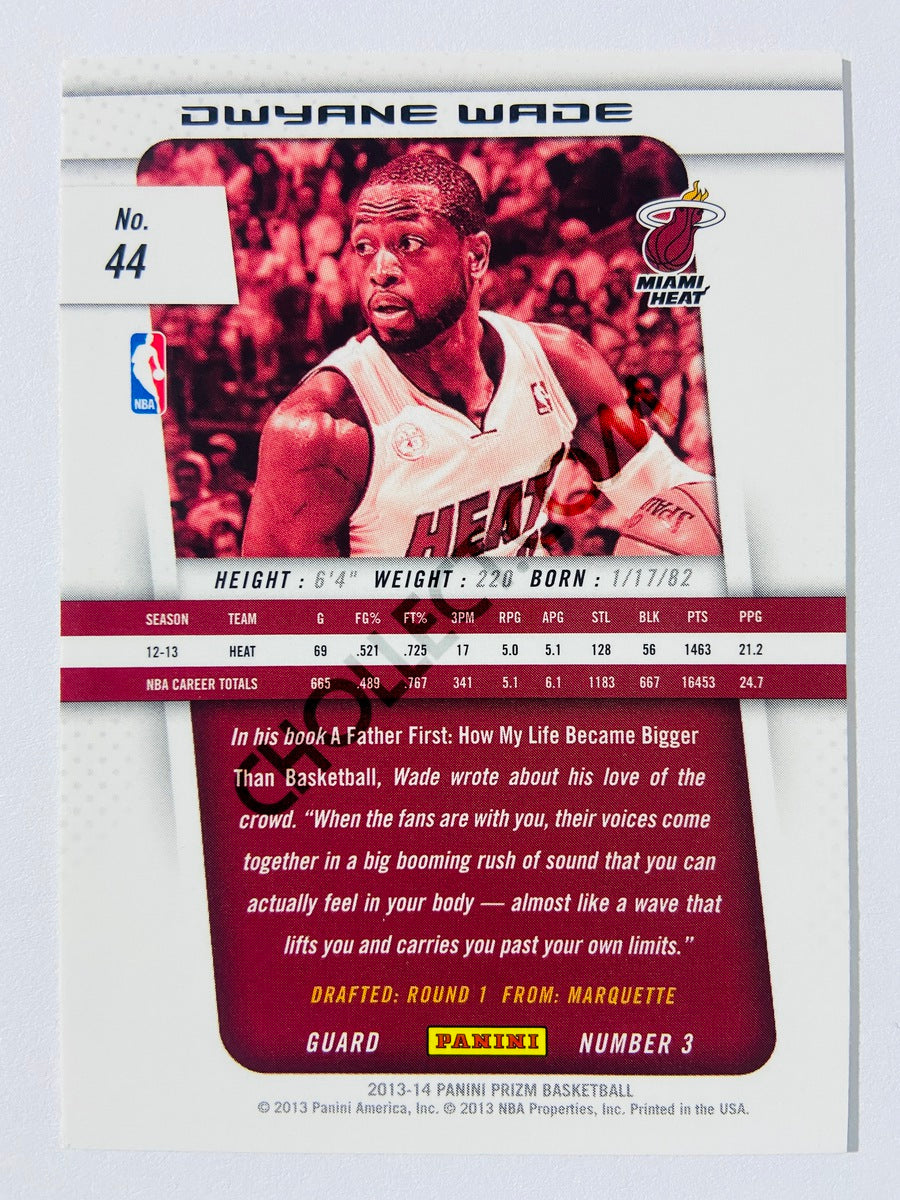 Dwyane Wade - Miami Heat 2013-14 Panini Prizm #44