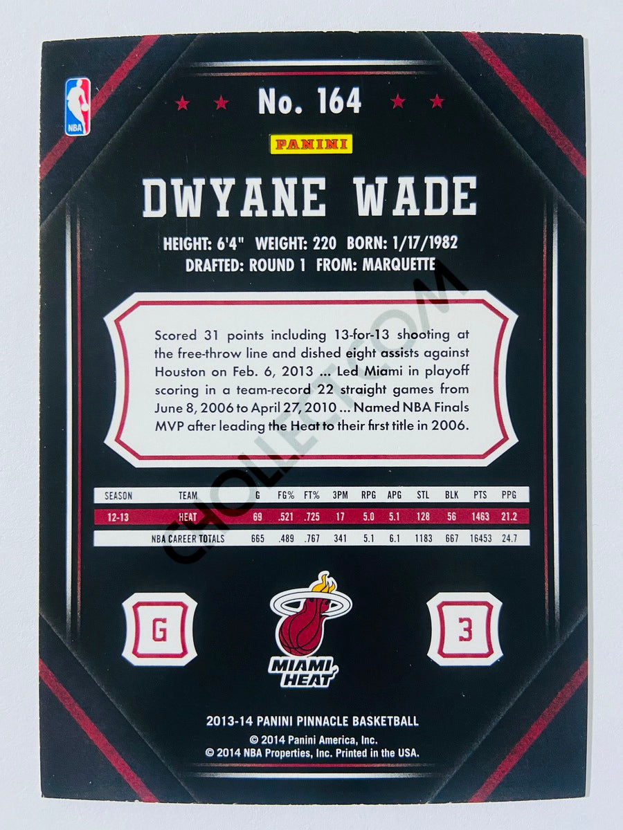 Dwyane Wade - Miami Heat 2013-14 Panini Pinnacle #164