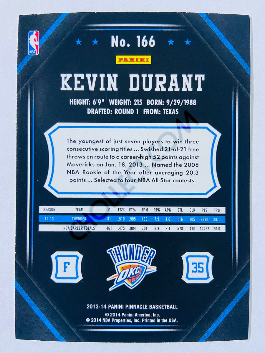 Kevin Durant - Oklahoma City Thunder 2013-14 Panini Pinnacle #166