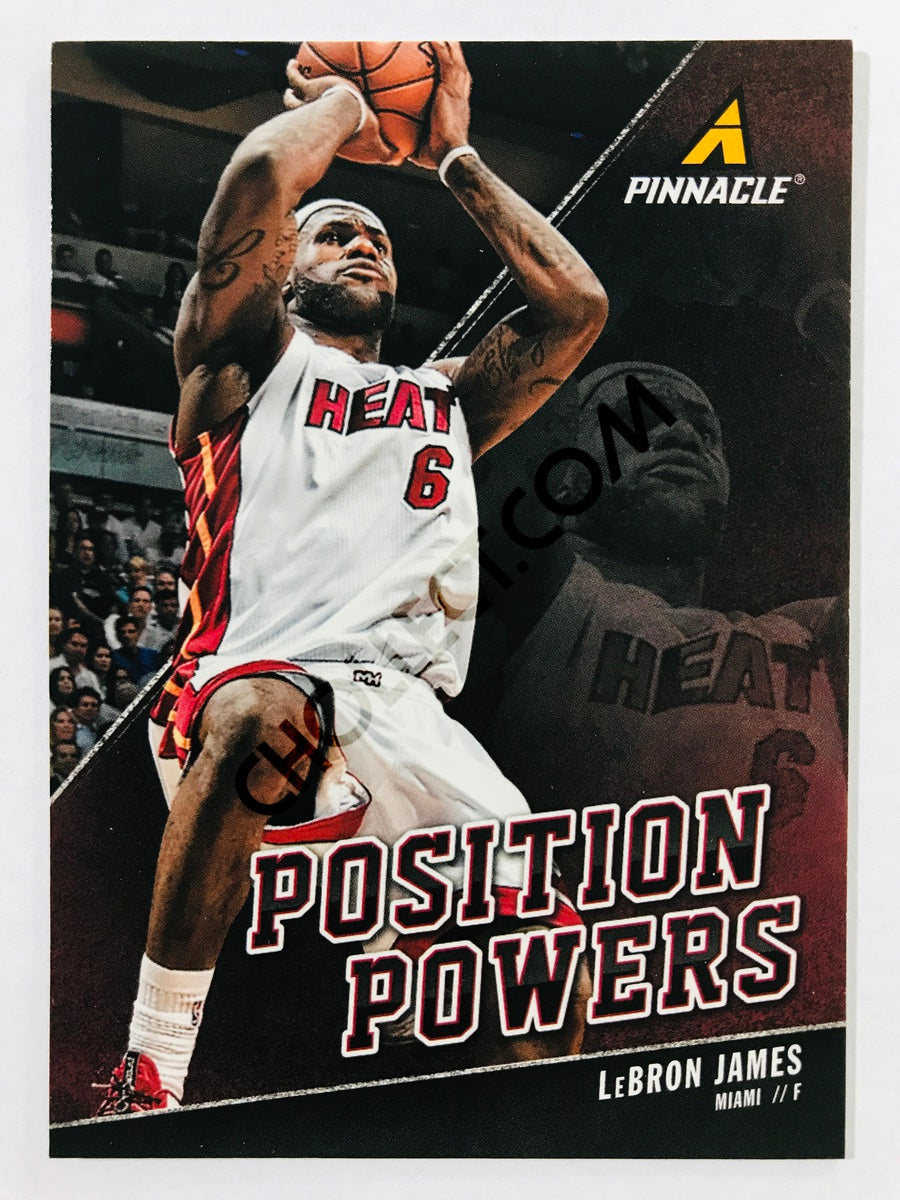 LeBron James - Miami Heat 2013-14 Panini Pinnacle Position Powers #9