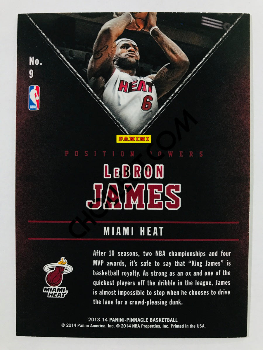 LeBron James - Miami Heat 2013-14 Panini Pinnacle Position Powers #9