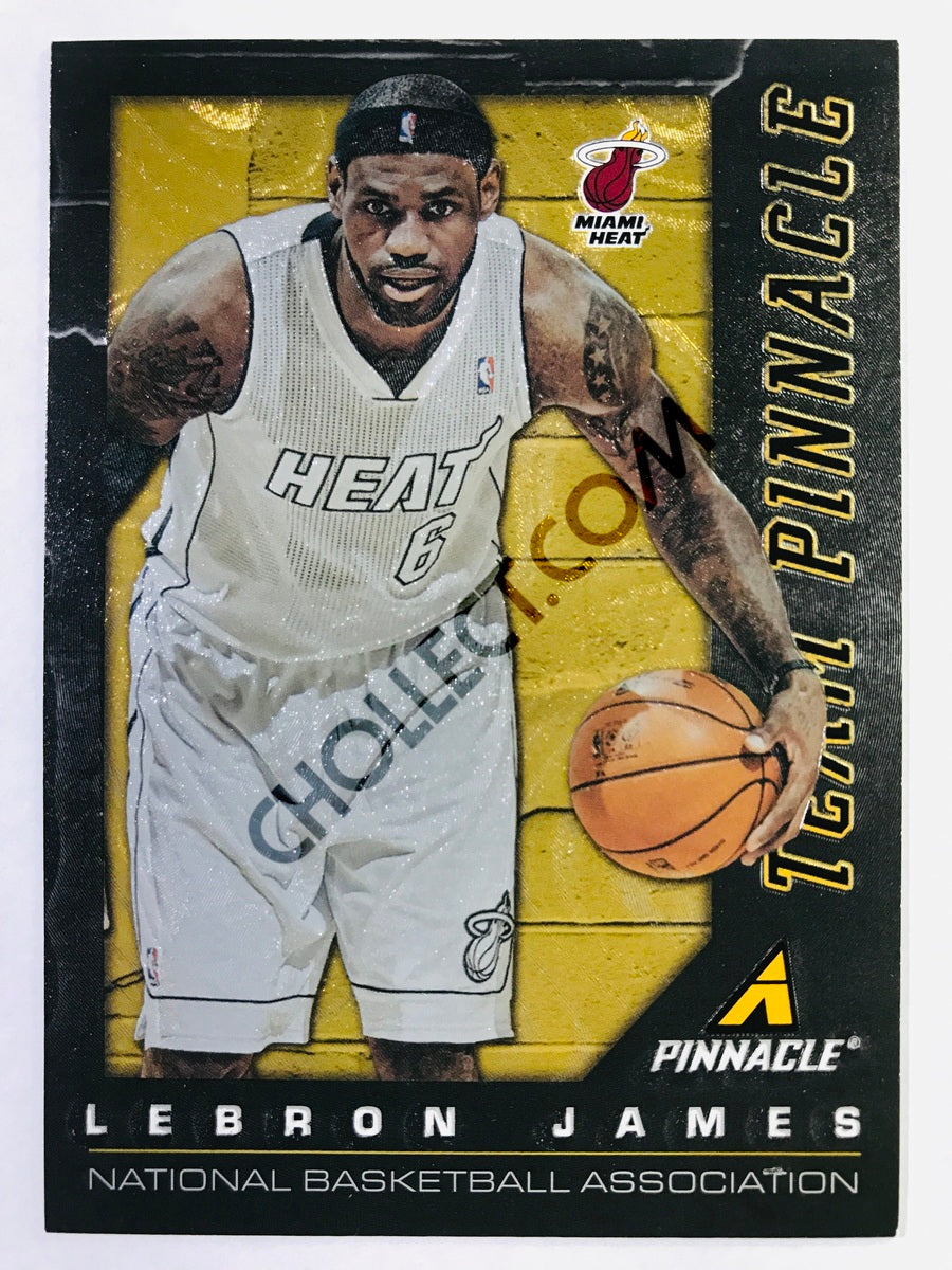 Lebron James - Miami Heat / Kevin Durant – Oklahoma State Thunder 2013-14 Panini Pinnacle Team Pinnacle #19