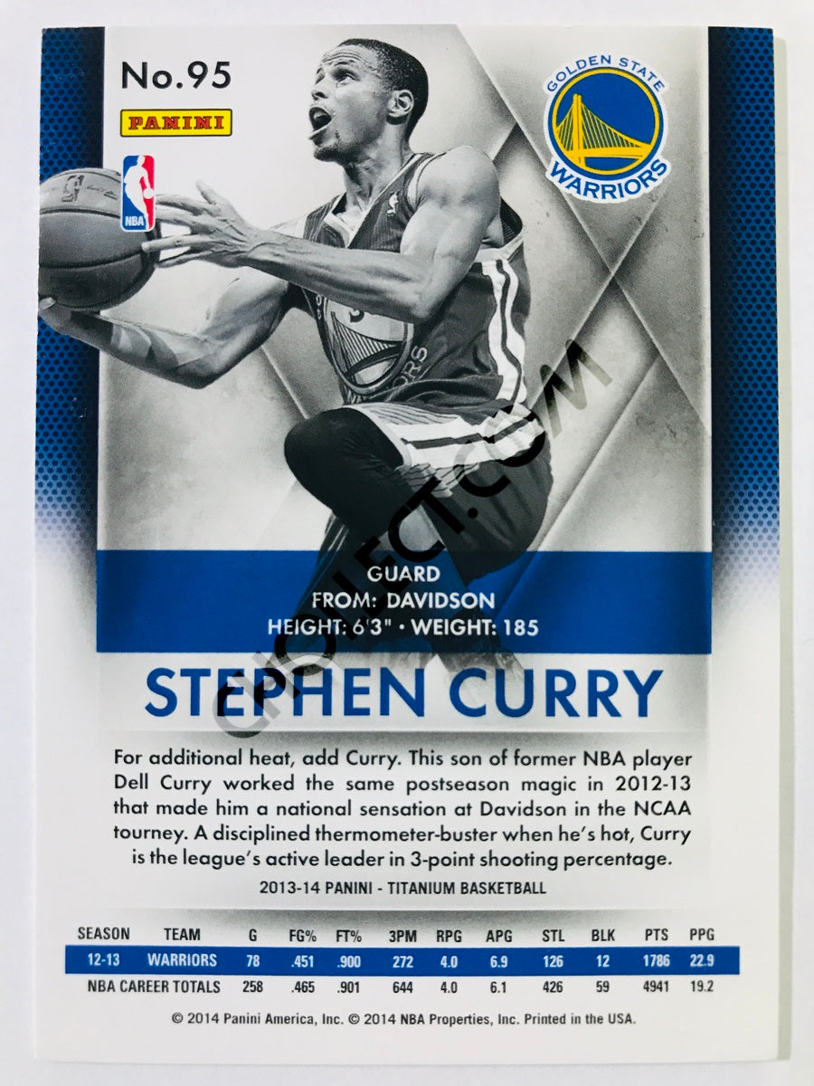 Stephen Curry - Golden State Warriors 2013-14 Panini Titanium #95
