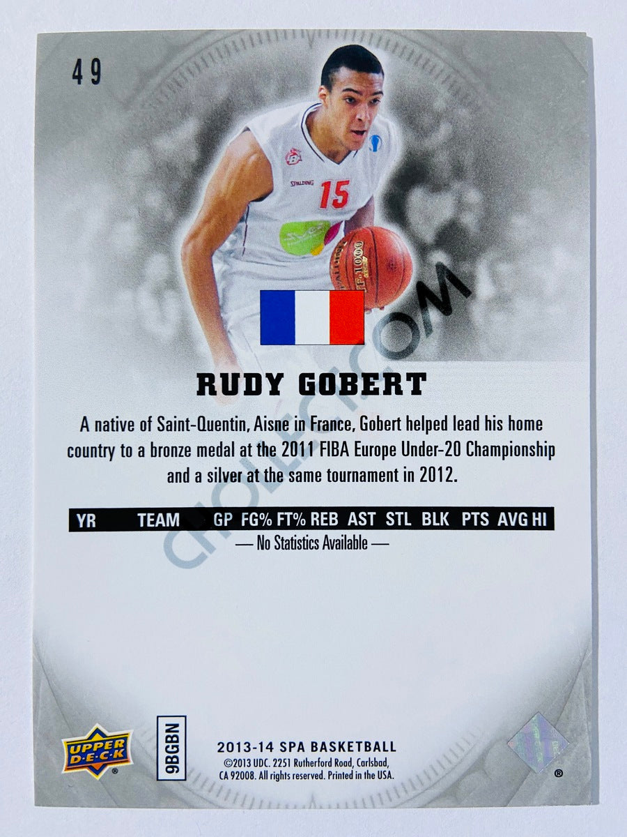 Rudy Gobert - France 2013-14 Upper Deck SP Authentic Rookie #49