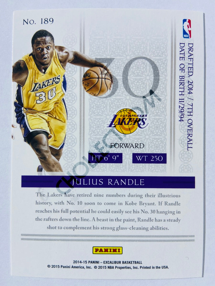Julius Randle - Los Angeles Lakers 2014-15 Panini Excalibur RC Rookie #189