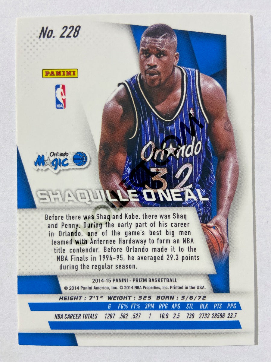 Shaquille O'Neal – Orlando Magic 2014-15 Panini Prizm #228