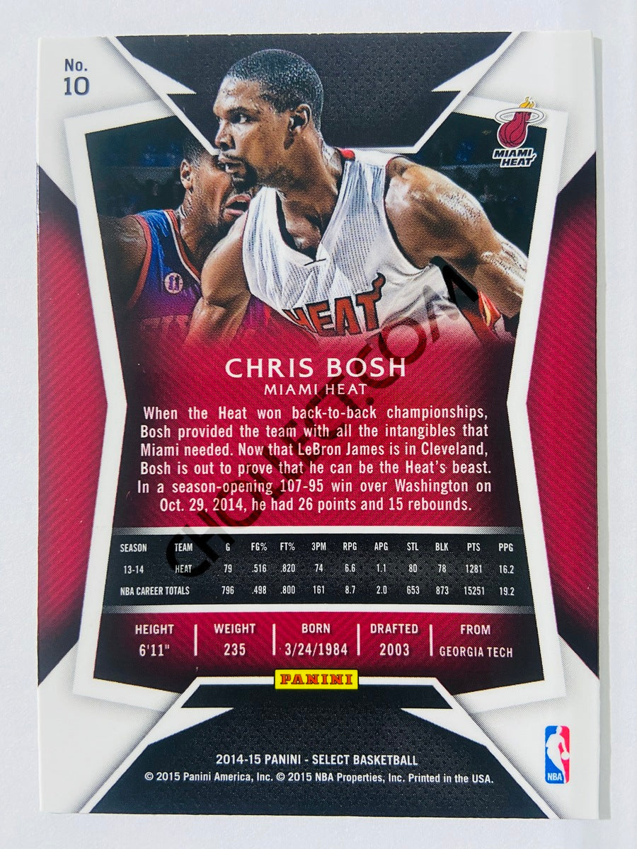 Chris Bosh - Miami Heat 2014-15 Panini Select #10
