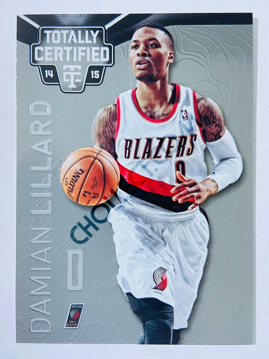 Damian Lillard - Portland Trail Blazers 2014-15 Panini Totally Certified #115