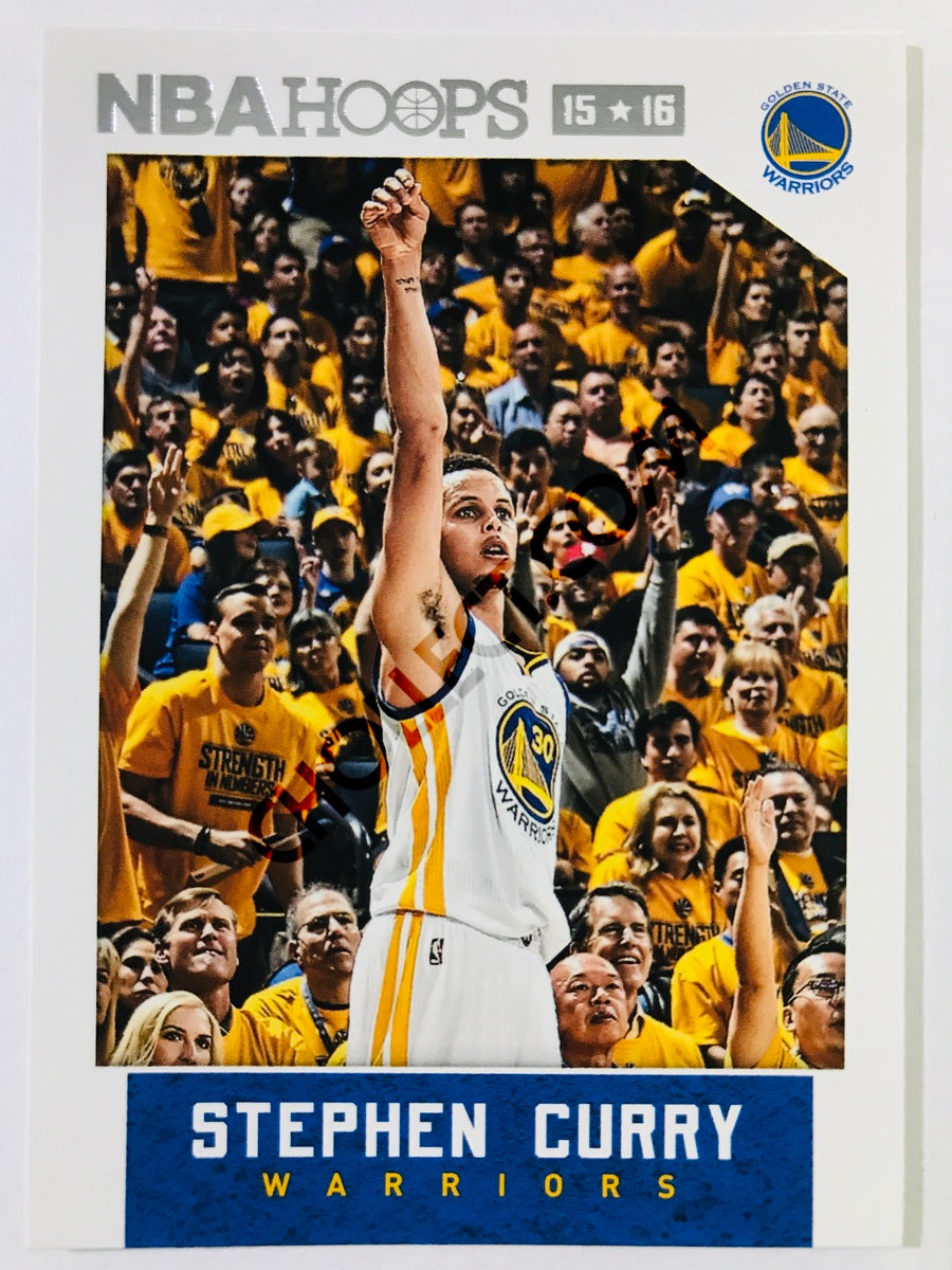 Stephen Curry - Golden State Warriors 2015-16 Panini NBA Hoops