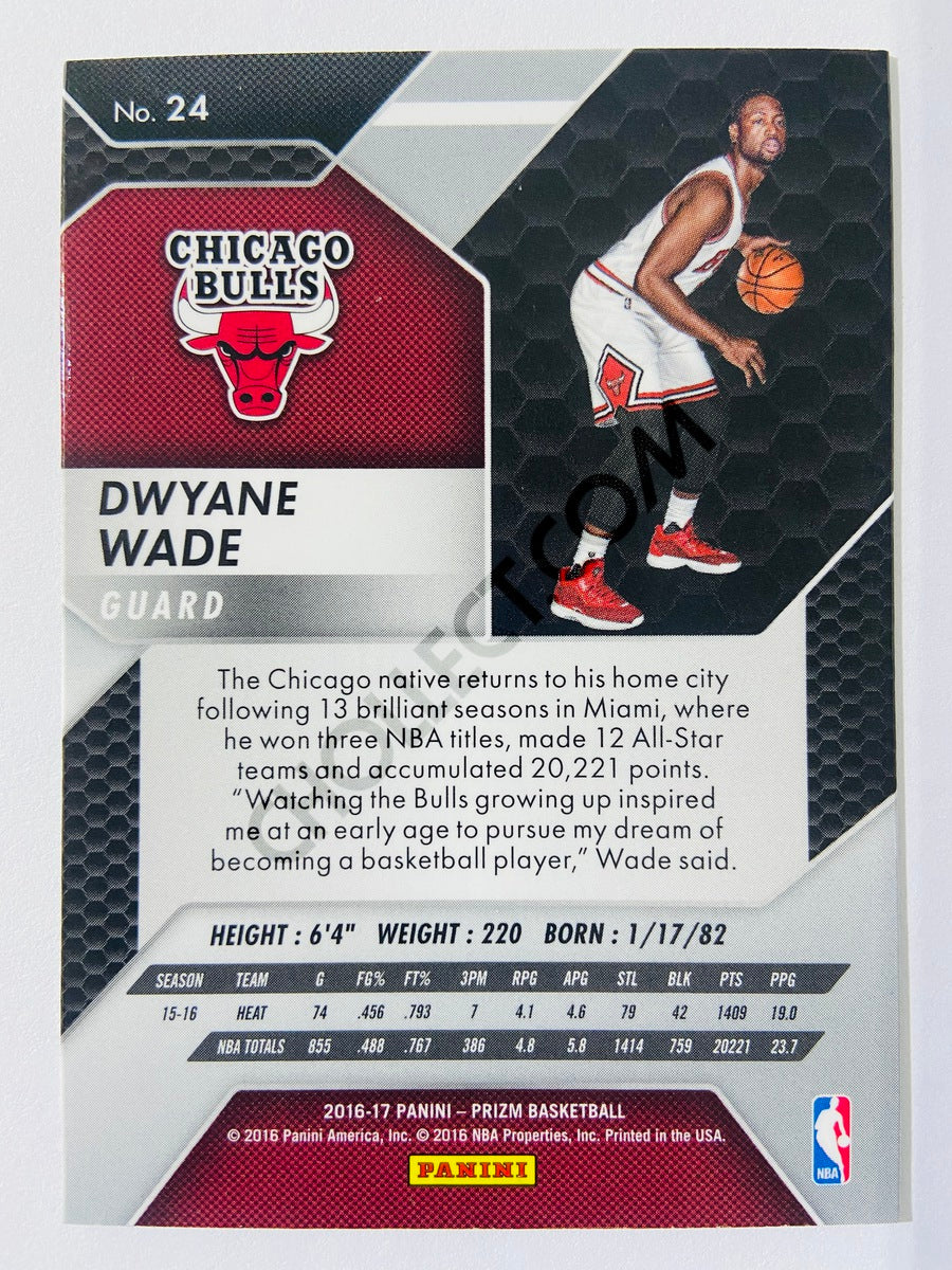 Dwyane Wade - Miami Heat 2016-17 Panini Prizm #24