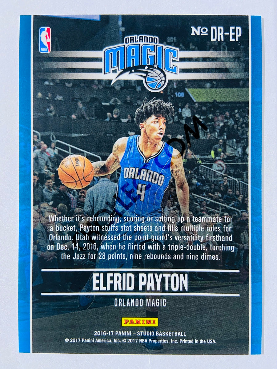 Elfrid Payton – Orlando Magic 2016-17 Panini Studio Driven #DR-EP