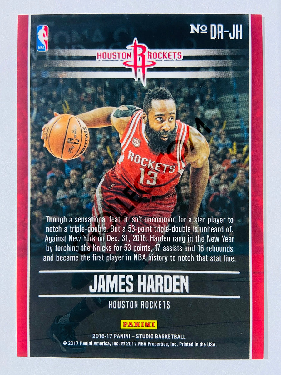 James Harden - Houston Rockets 2016-17 Panini Studio Driven #DR-JH
