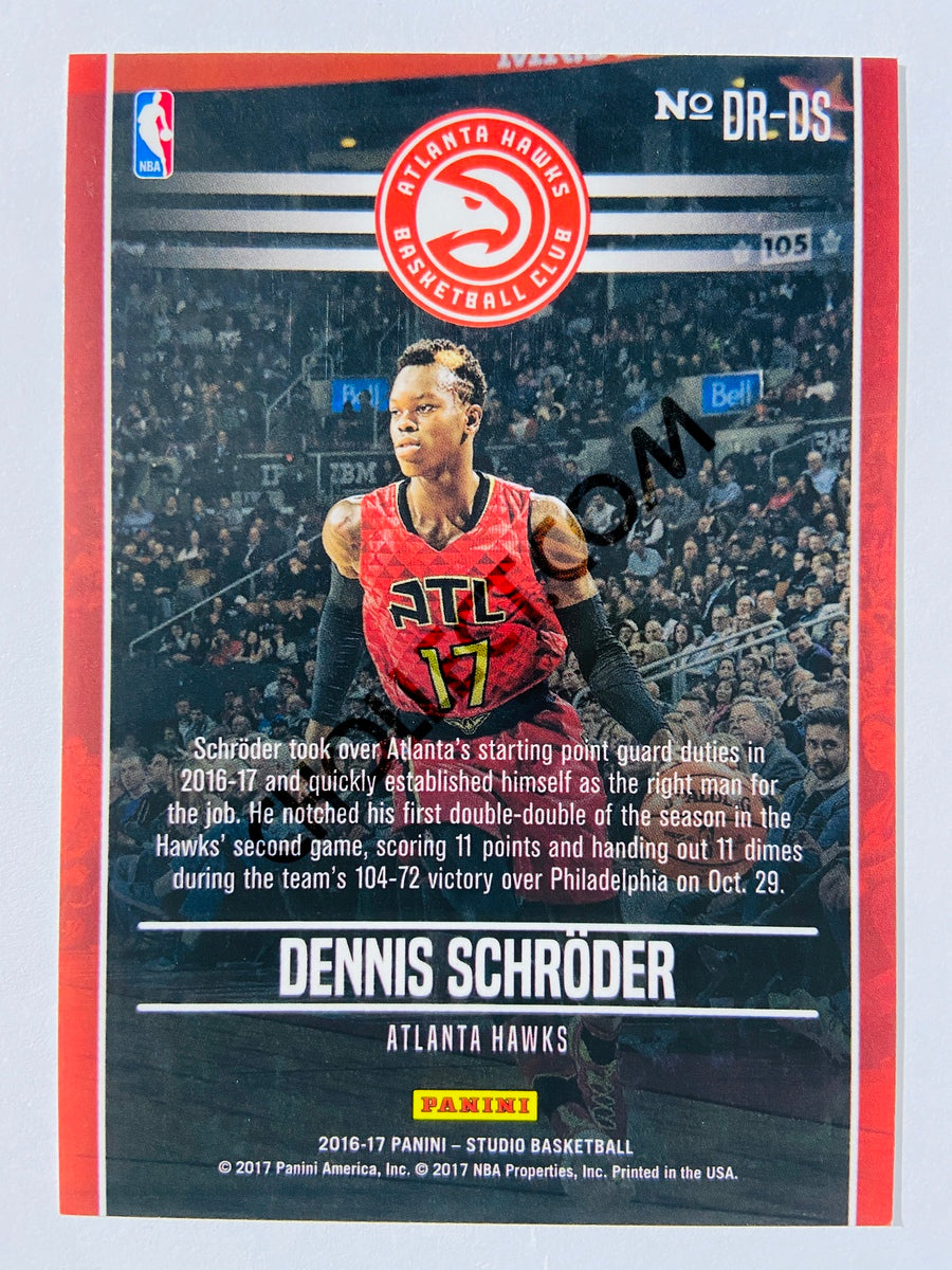 Dennis Schröder - Atlanta Hawks 2016-17 Panini Studio Driven #DR-DS
