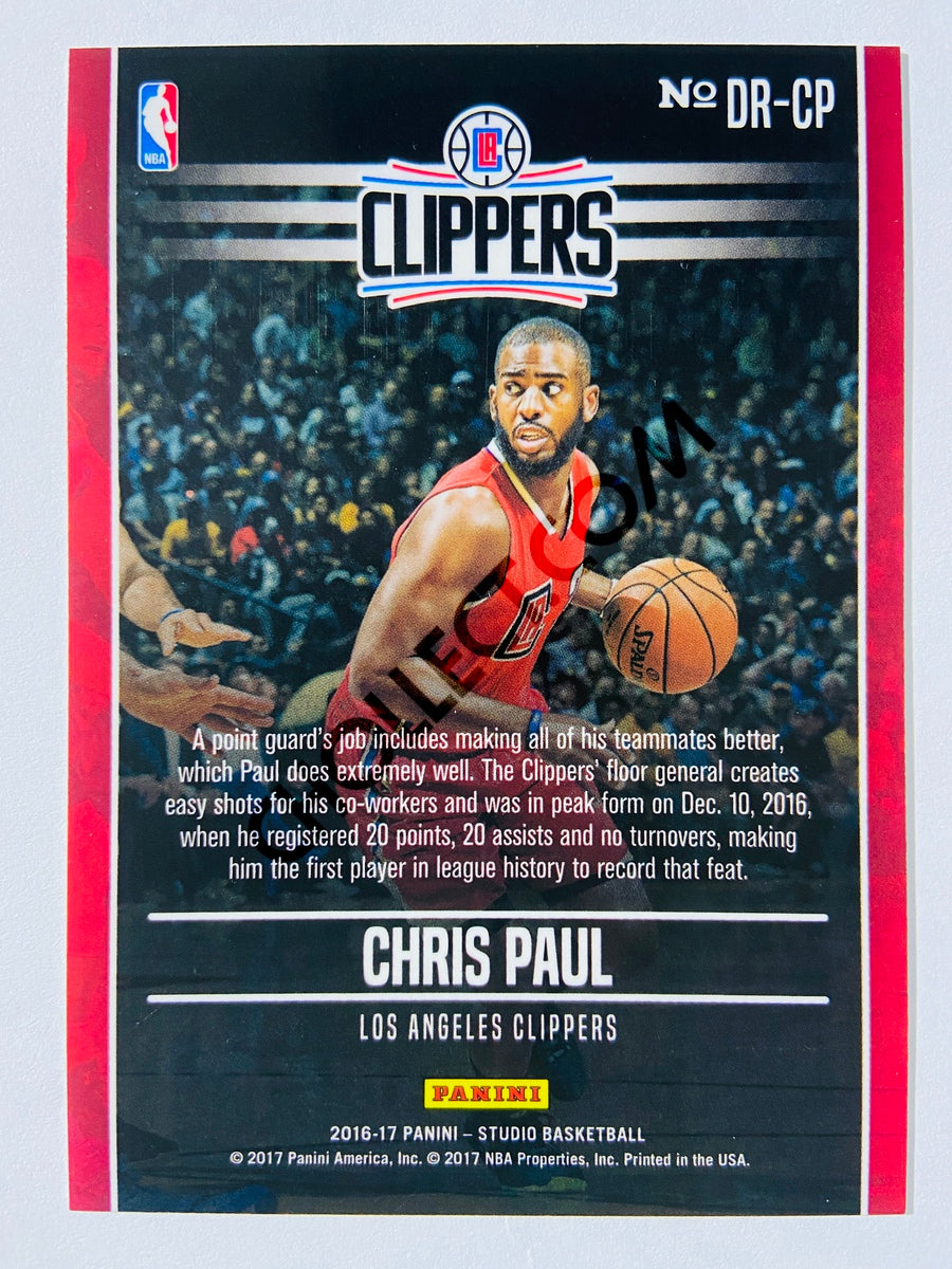 Chris Paul - Los Angeles Clippers 2016-17 Panini Studio Driven #DR-CP