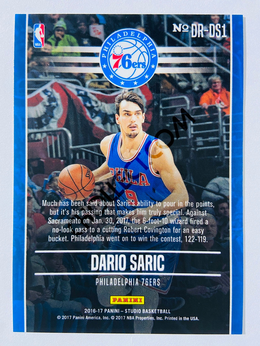 Dario Saric - Philadelphia 76ers 2016-17 Panini Studio Driven #DR-DS1
