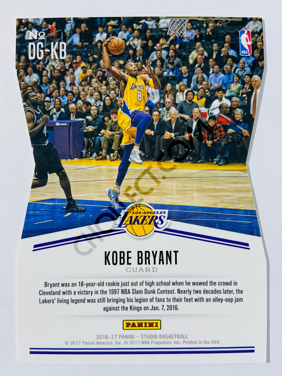 Kobe Bryant - Los Angeles Lakers 2016-17 Panini Studio Defying Gravity #16