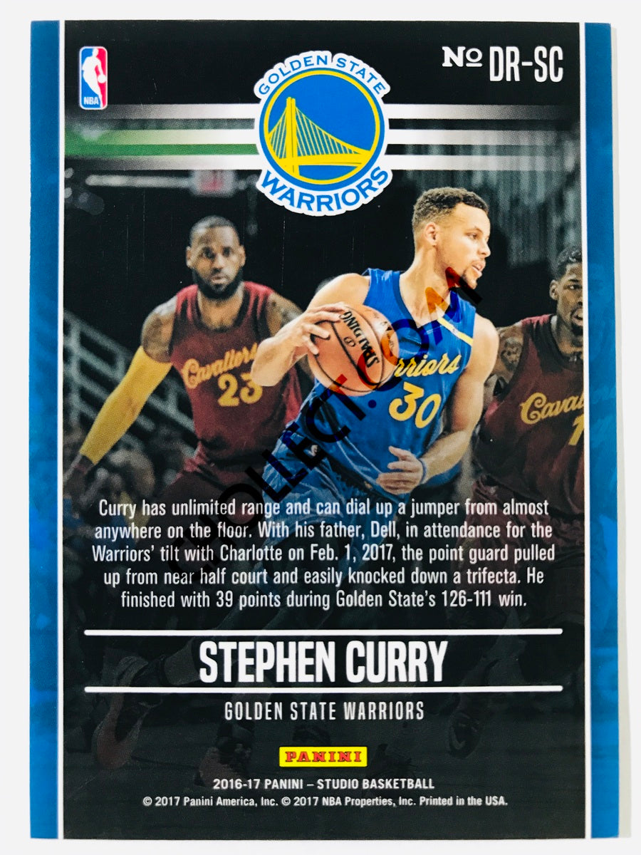 Stephen Curry - Golden State Warriors 2016-17 Panini Studio Driven #DR-SC