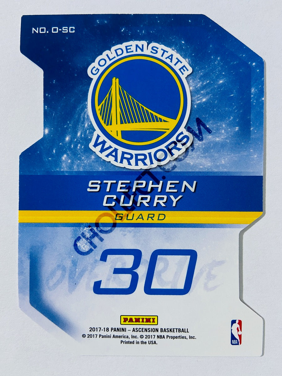 Stephen Curry - Golden State Warriors 2017-18 Panini Ascension Overdrive Die-Cut #O-SC