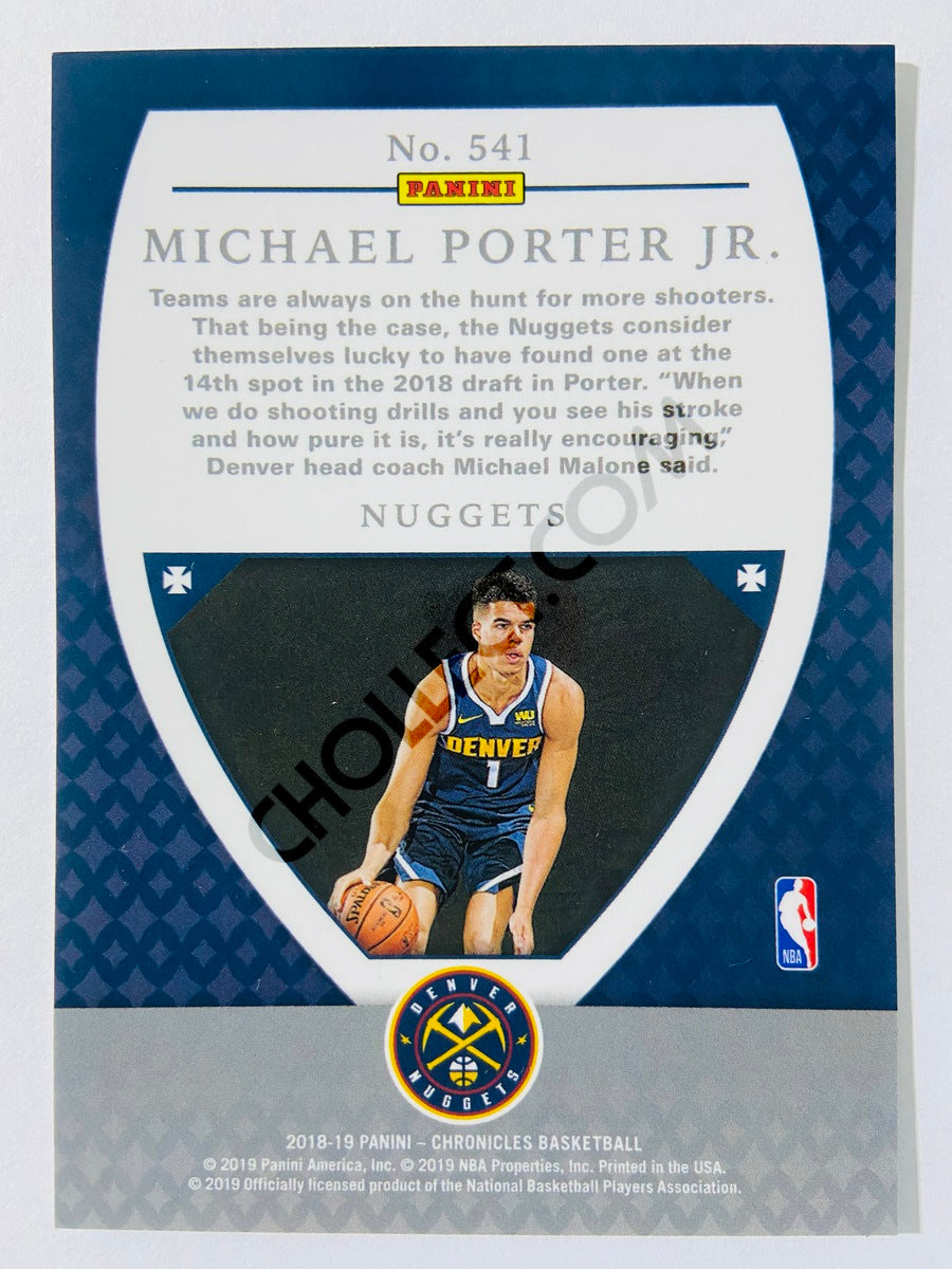 Michael Porter Jr. - Denver Nuggets 2018-19 Panini Chronicles Crusade RC Rookie #541