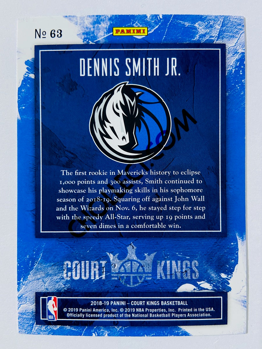 Dennis Smith Jr. - Dallas Mavericks 2018-19 Panini Court Kings #63