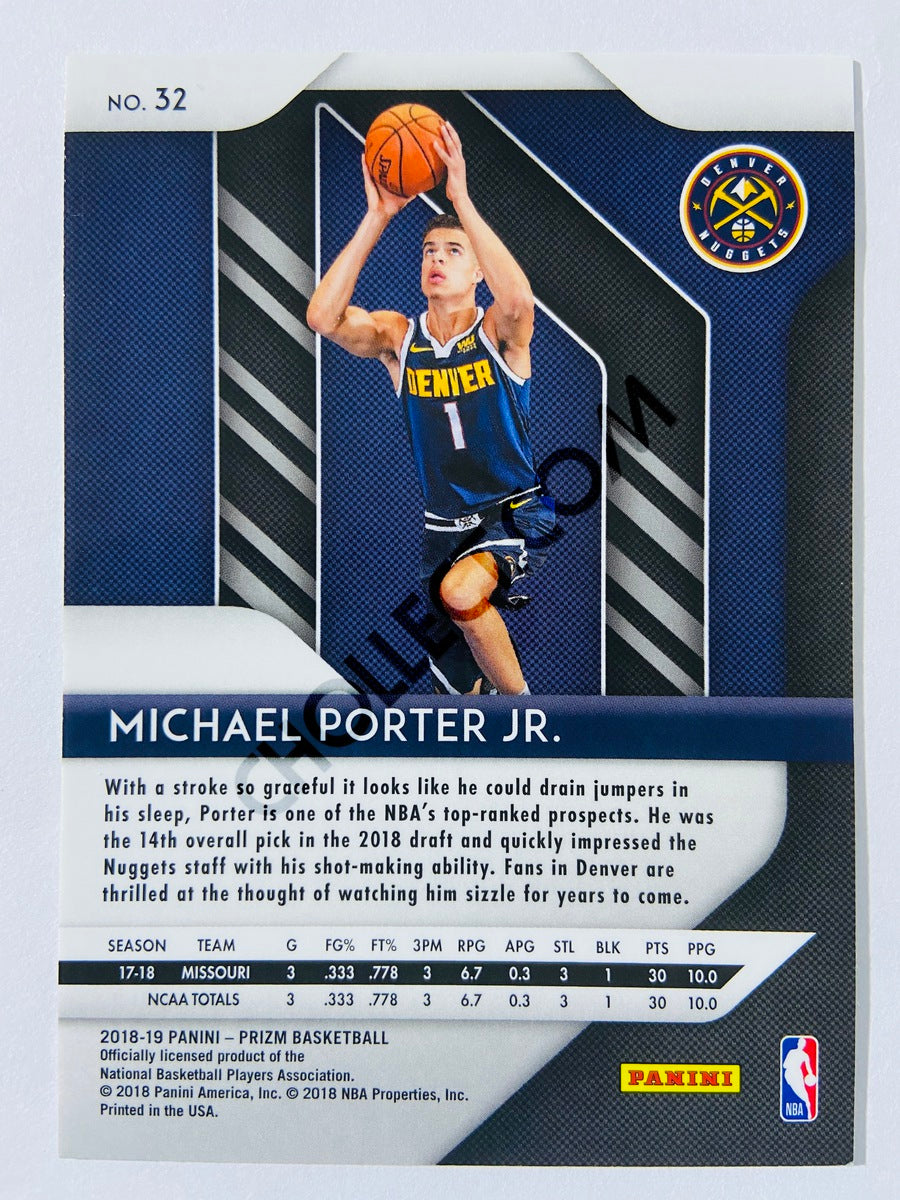 Michael Porter Jr. - Denver Nuggets 2018-19 Panini Prizm RC Rookie #32