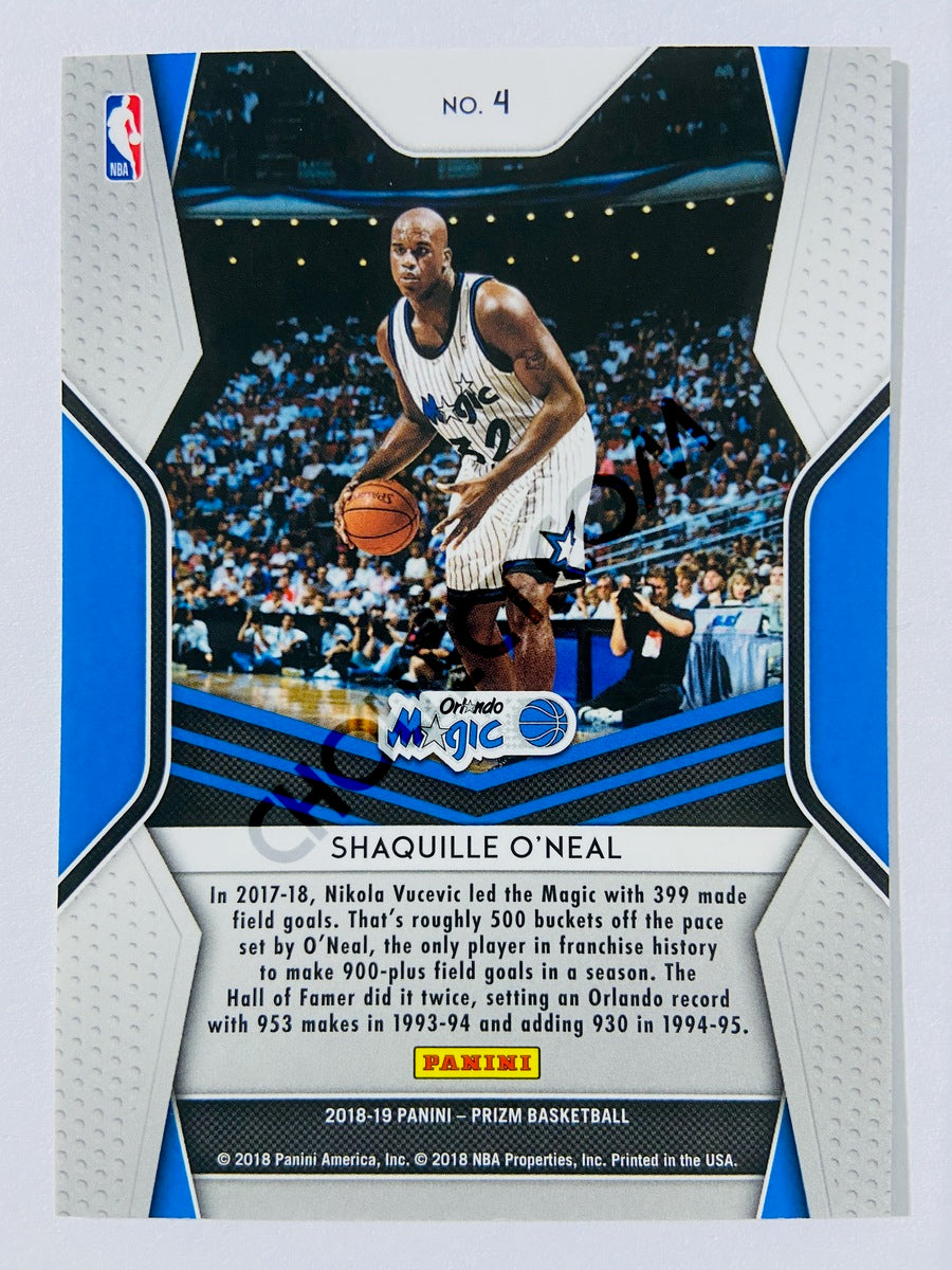 Shaquille O'Neal – Orlando Magic 2018-19 Panini Prizm Dominance #4