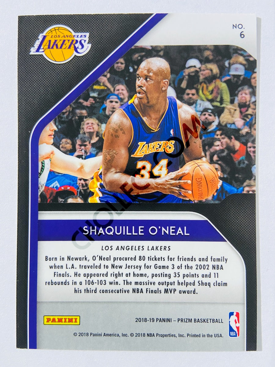 Shaquille O'Neal – Los Angeles Lakers 2018-19 Panini Prizm Hall Monitors #6
