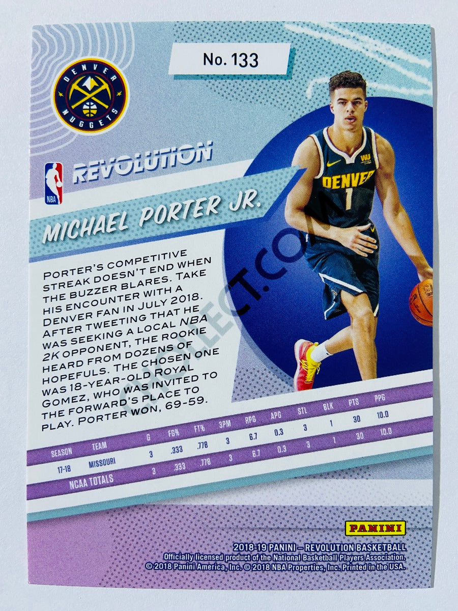Michael Porter Jr. - Denver Nuggets 2018-19 Panini Revolution RC Rookie #133