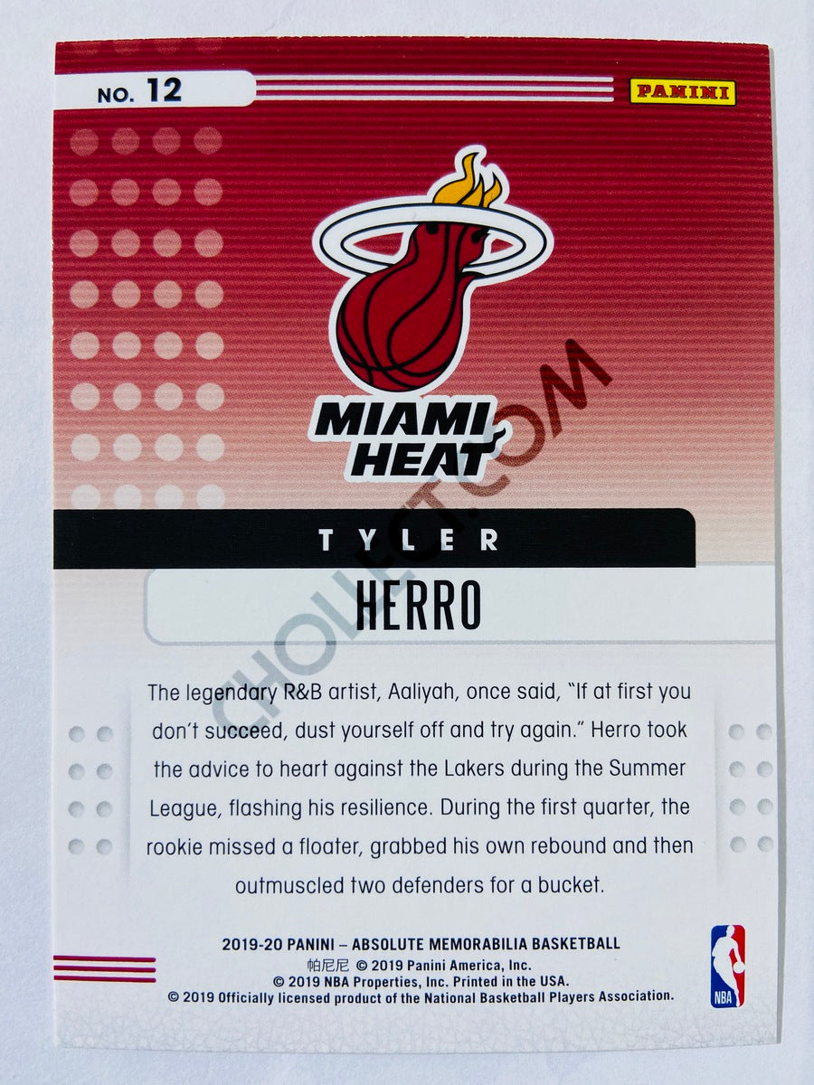 Tyler Herro - Miami Heat 2019-20 Panini Absolute Memorabilia Rookie #12