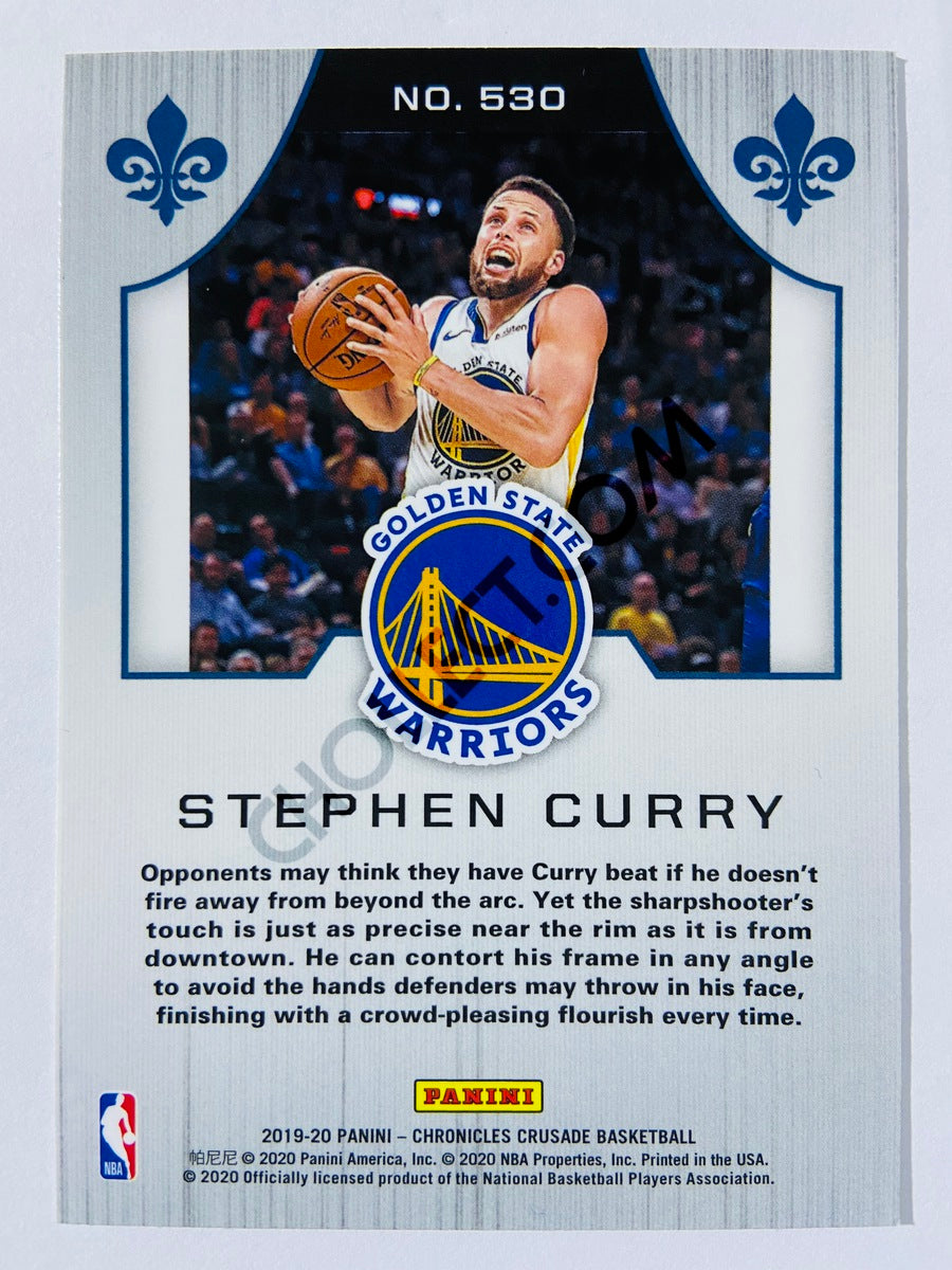 Stephen Curry - Golden State Warriors 2019-20 Panini Chronicles Crusade #530