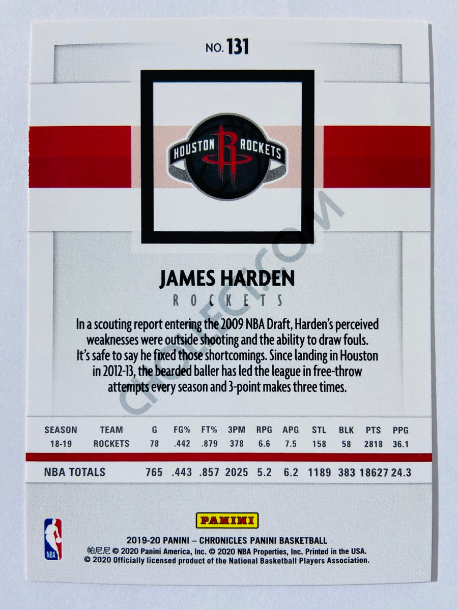 James Harden - Houston Rockets 2019-20 Panini Chronicles Panini #131