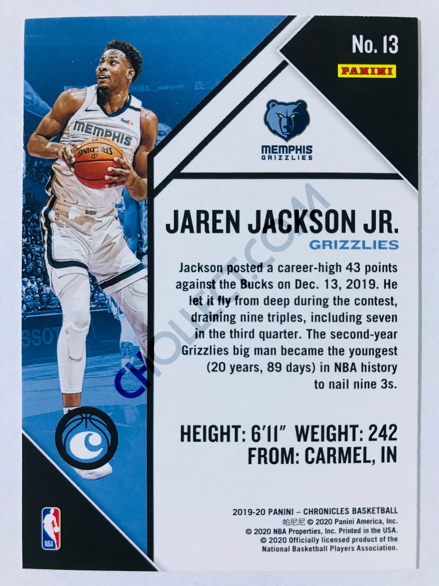 Jaren Jackson Jr. - Memphis Grizzlies 2019-20 Panini Chronicles Chronicles #13