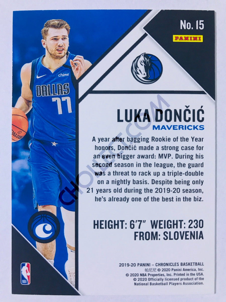 Luka Doncic - Dallas Mavericks 2019-20 Panini Chronicles Chronicles #15