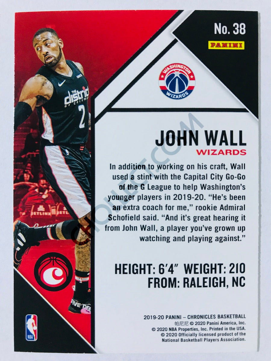 John Wall - Washington Wizards 2019-20 Panini Chronicles Chronicles #38