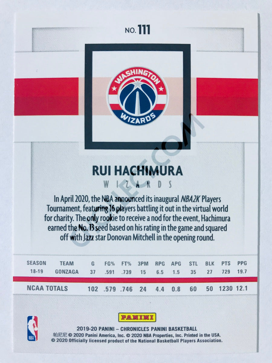 Rui Hachimura - Washington Wizards 2019-20 Panini Chronicles Panini RC Rookie #111