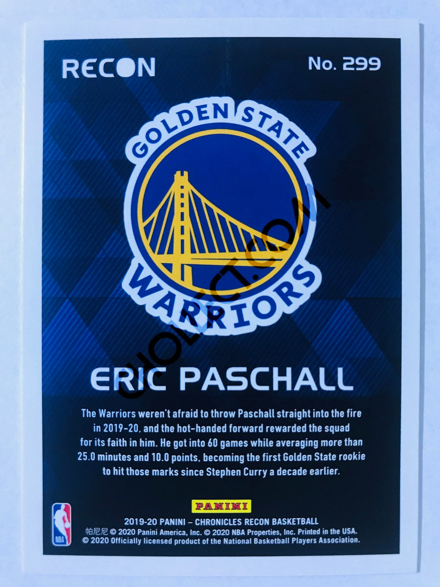 Eric Paschall - Golden State Warriors 2019-20 Panini Chronicles Recon RC Rookie #299