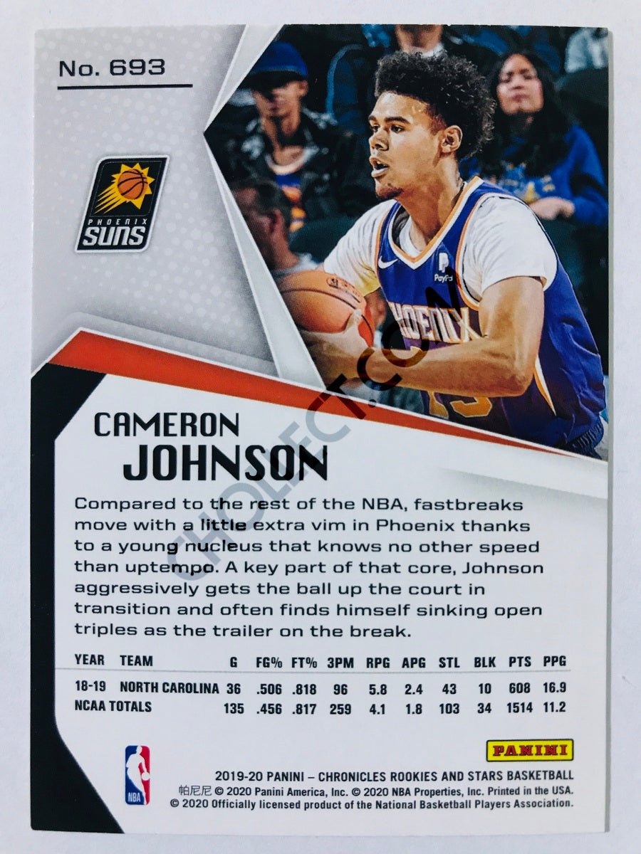 Cameron Johnson - Phoenix Suns 2019-20 Panini Chronicles Rookies & Stars RC Rookie #693