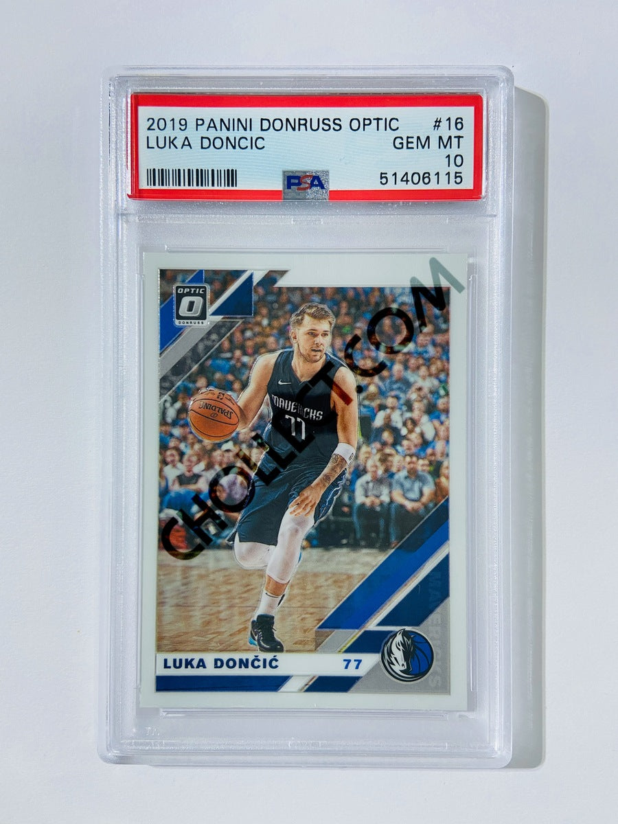 Luka Doncic - Dallas Mavericks 2019-20 Panini Donruss Optic #16