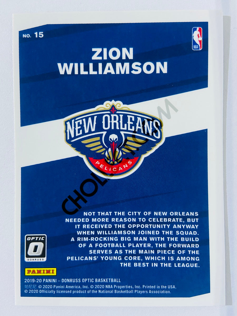 Zion Williamson - New Orleans Pelicans 2019-20 Panini Donruss Optic My House! Insert #15