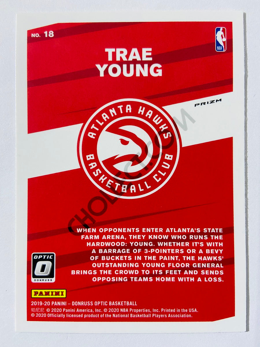 Trae Young - Atlanta Hawks 2019-20 Panini Donruss Optic My House! Holo Parallel #18