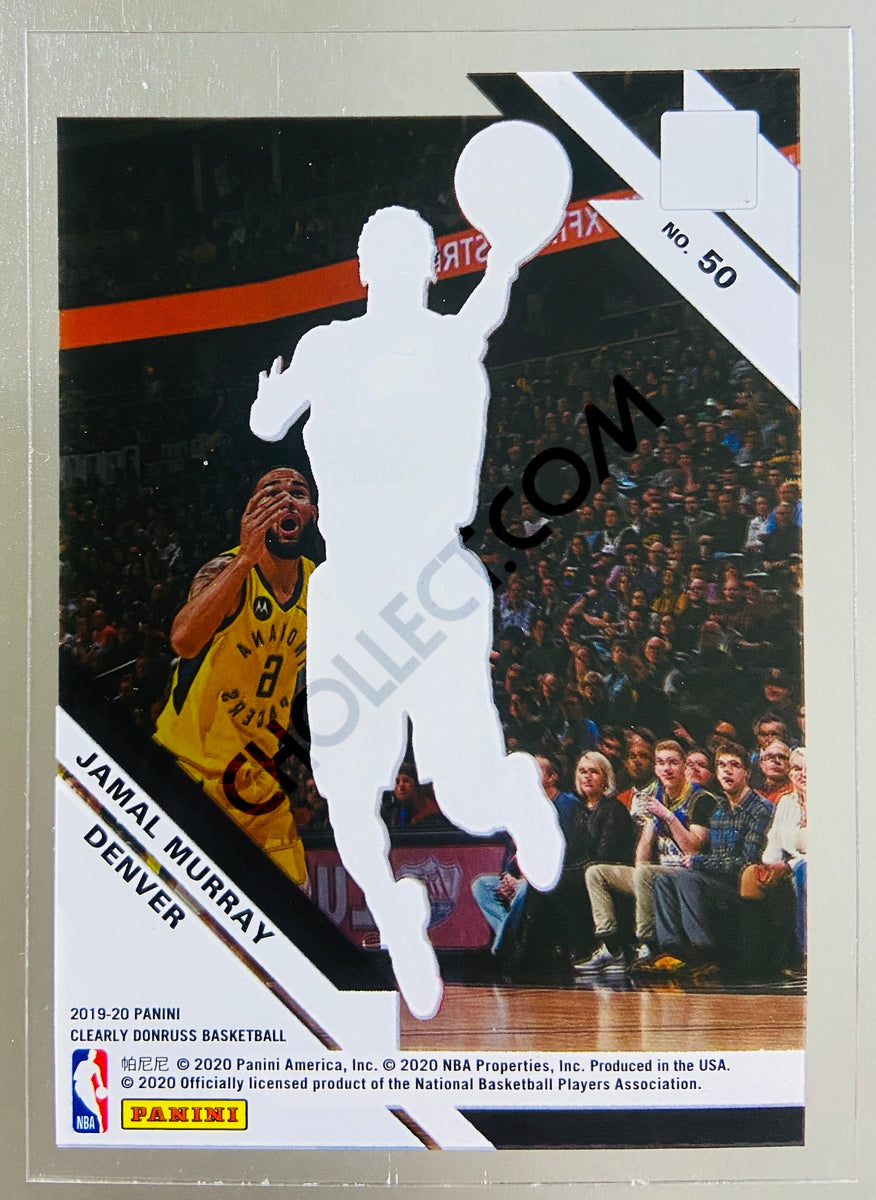 Jamal Murray - Denver Nuggets 2019-20 Panini Donruss Clearly #50
