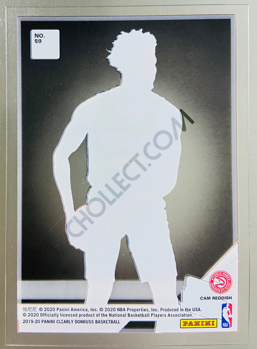 Cam Reddish - Atlanta Hawks 2019-20 Panini Donruss Clearly Rated Rookie #59
