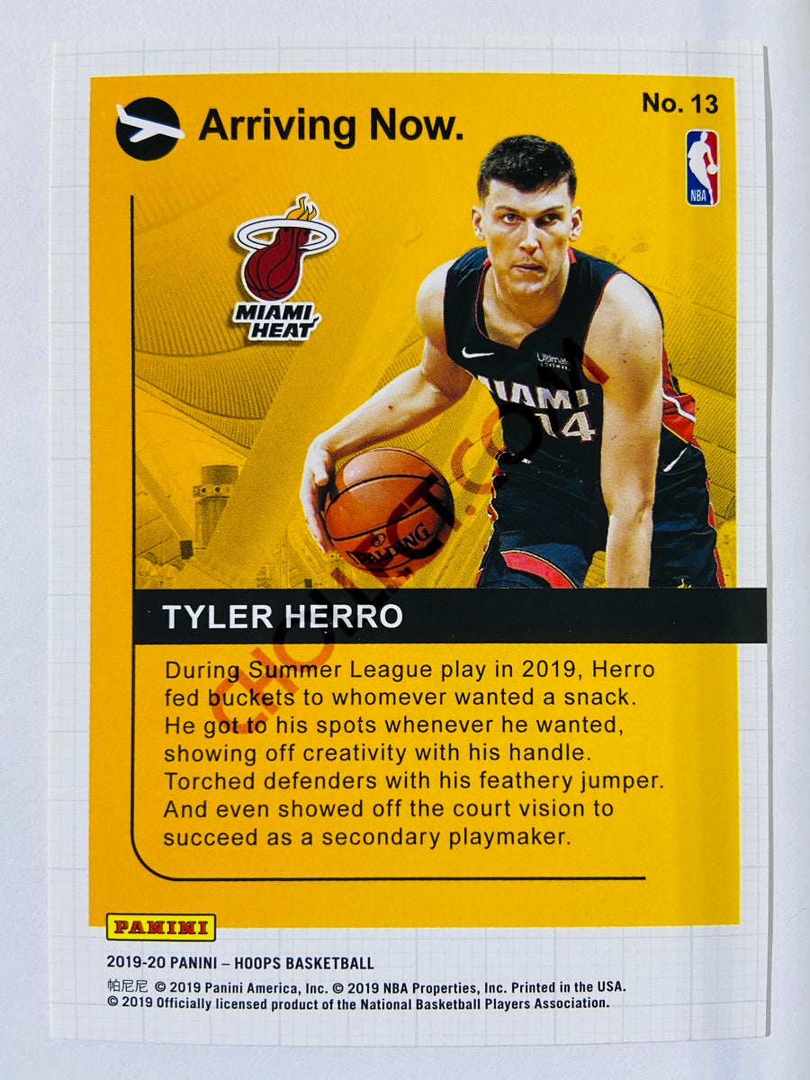 Tyler Herro - Miami Heat 2019-20 Panini Hoops Arriving Now RC Rookie #13