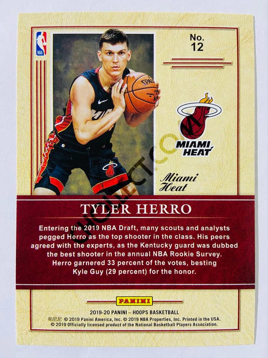 Tyler Herro - Miami Heat 2019-20 Panini Hoops Class of 2019 Rookie #13