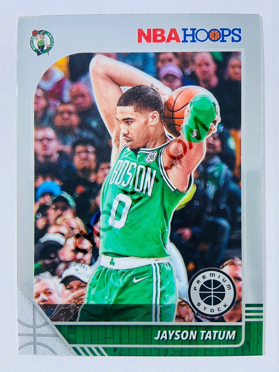 : Jayson Tatum 2021 2022 HOOPS Basketball Series Mint Card #197  Picturing Him in His White Boston Celtics Jersey : Collectibles & Fine Art