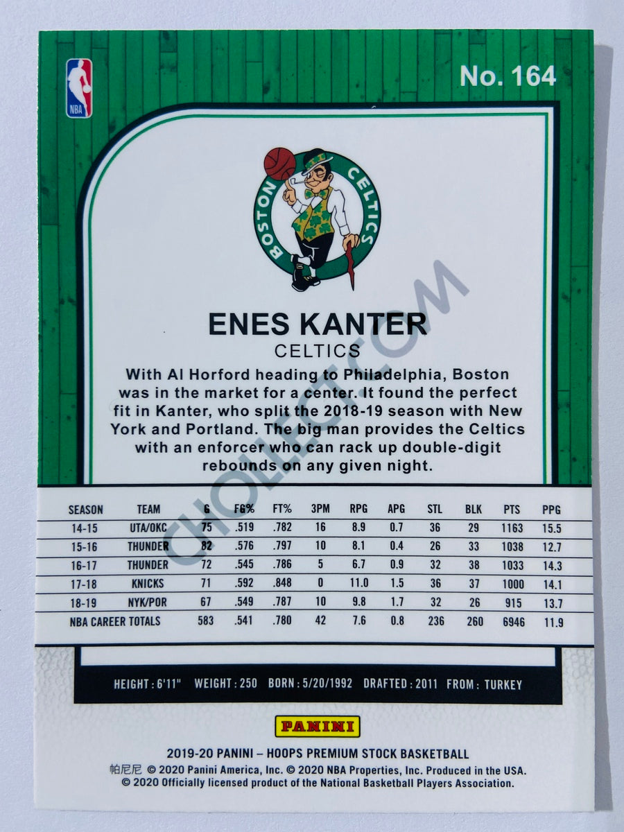 Enes Kanter - Boston Celtics 2019-20 Panini Hoops Premium Stock #164