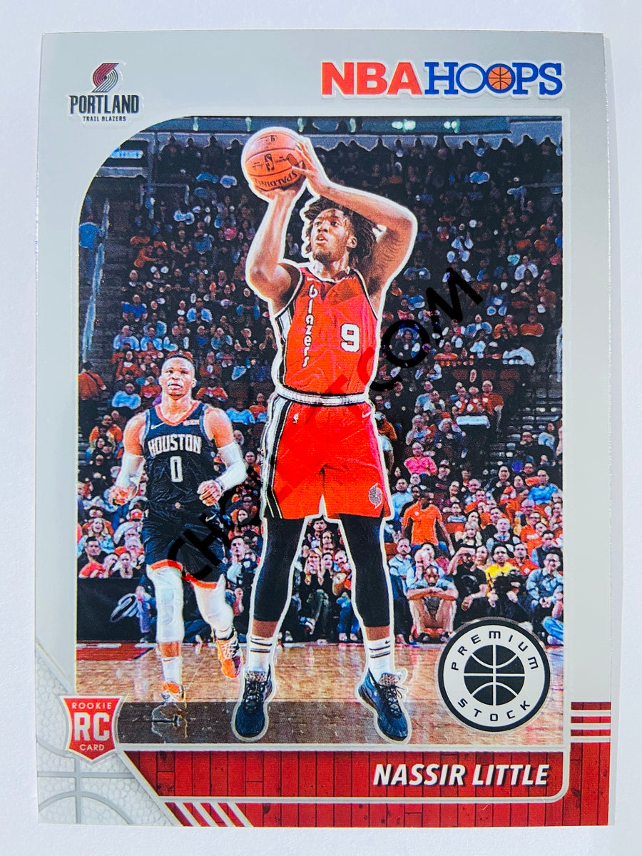 Nassir Little - Portland Trail Blazers 2019-20 Panini Hoops Premium Stock RC Rookie #220
